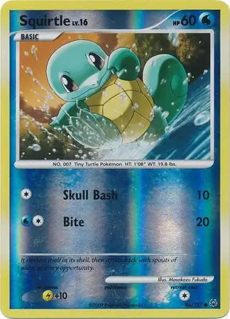 Platinum Squirtle #96/127 reverse holo
